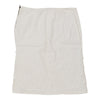 Byblos Midi Midi Skirt - 32W UK 12 White Cotton