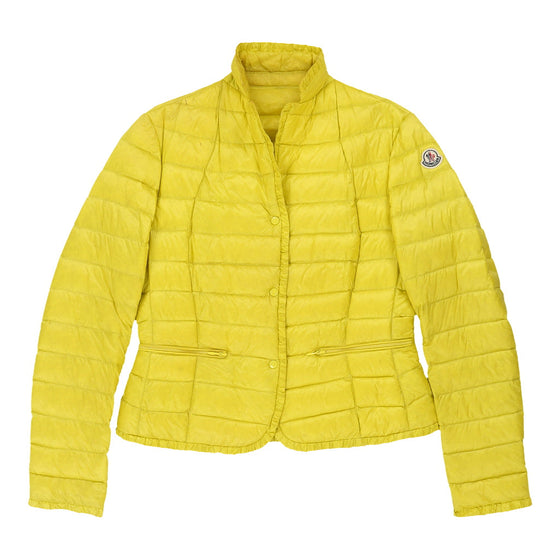 Liza Moncler Puffer - Medium Yellow Polyamide