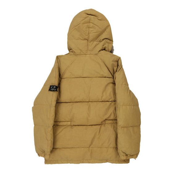 Massimo Osti C.P. Company Puffer - Large Yellow Cotton Blend