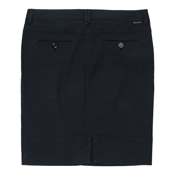 Moncler Skirt - 30W UK 10 Navy Cotton Blend