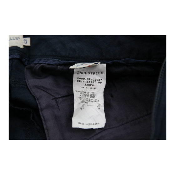 Moncler Skirt - 30W UK 10 Navy Cotton Blend