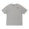 Pre-Loved grey Roscoe Construction Carhartt T-Shirt - mens medium