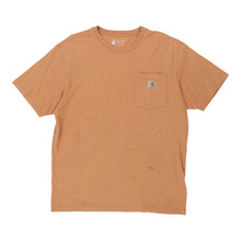  Pre-Loved beige Carhartt T-Shirt - mens medium