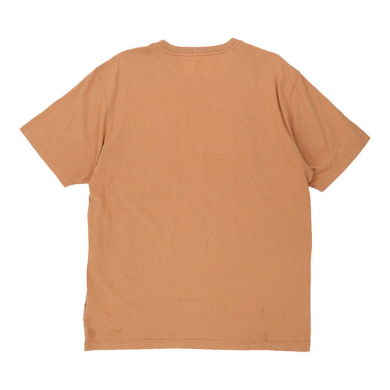 Pre-Loved beige Carhartt T-Shirt - mens medium