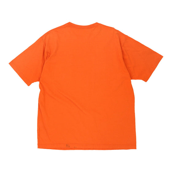 Pre-Loved orange Carhartt T-Shirt - mens medium