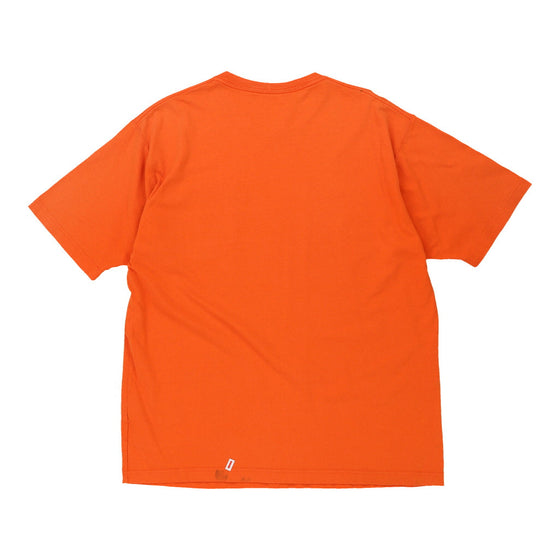 Pre-Loved orange Carhartt T-Shirt - mens medium