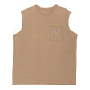 Pre-Loved beige Carhartt Vest - mens x-large