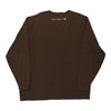 Pre-Loved brown Carhartt Long Sleeve T-Shirt - mens x-large