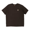 Pre-Loved brown Carhartt T-Shirt - mens x-large