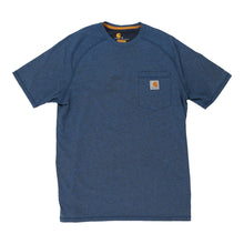  Pre-Loved blue Carhartt T-Shirt - mens medium