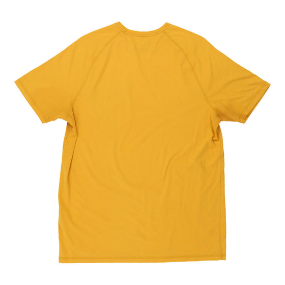 Pre-Loved yellow Carhartt T-Shirt - mens medium