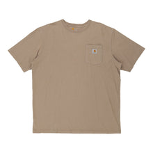  Pre-Loved beige Carhartt T-Shirt - mens x-large