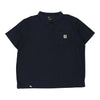 Pre-Loved navy Carhartt Polo Shirt - mens xx-large