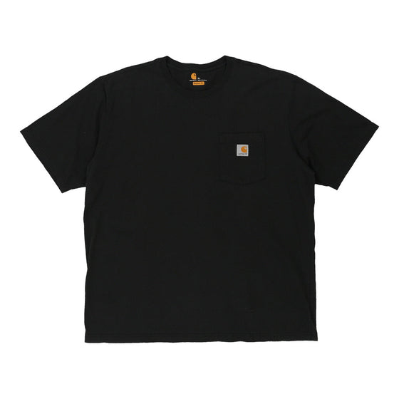 Pre-Loved black Carhartt T-Shirt - mens x-large