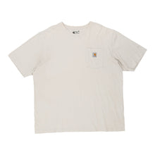  Pre-Loved white Carhartt T-Shirt - mens x-large