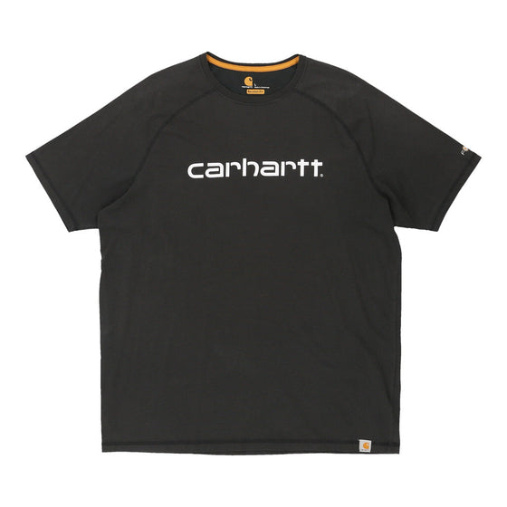 Pre-Loved black Carhartt T-Shirt - mens large