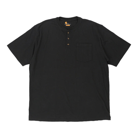 Pre-Loved black Carhartt T-Shirt - mens x-large