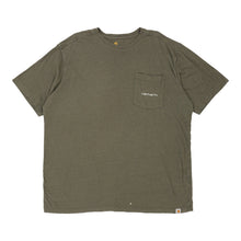  Pre-Loved khaki Carhartt T-Shirt - mens x-large