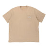 Pre-Loved beige Carhartt T-Shirt - mens xxx-large