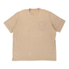 Pre-Loved beige Carhartt T-Shirt - mens xxx-large