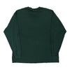 Pre-Loved green Carhartt Long Sleeve T-Shirt - mens x-large