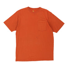  Pre-Loved orange Carhartt T-Shirt - mens medium