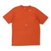 Pre-Loved orange Carhartt T-Shirt - mens medium