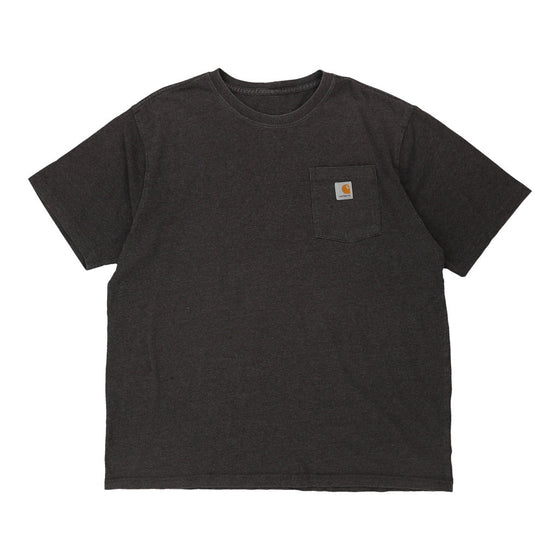 Pre-Loved grey Carhartt T-Shirt - mens x-large