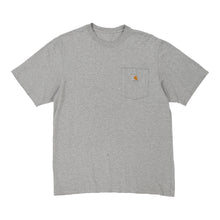  Pre-Loved grey Carhartt T-Shirt - mens medium