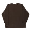 Pre-Loved brown Carhartt Long Sleeve T-Shirt - mens x-large