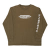 Pre-Loved khaki Carhartt Long Sleeve T-Shirt - mens x-large