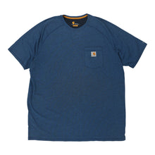  Pre-Loved blue Carhartt T-Shirt - mens xx-large