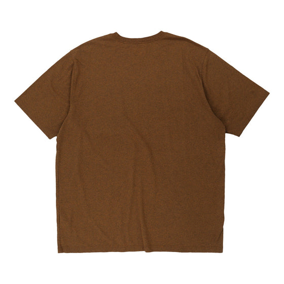 Pre-Loved brown Carhartt T-Shirt - mens xx-large