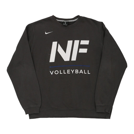 Vintage black NF Volleyball Nike Sweatshirt - mens large