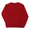 Vintage red Nautica Sweatshirt - mens medium