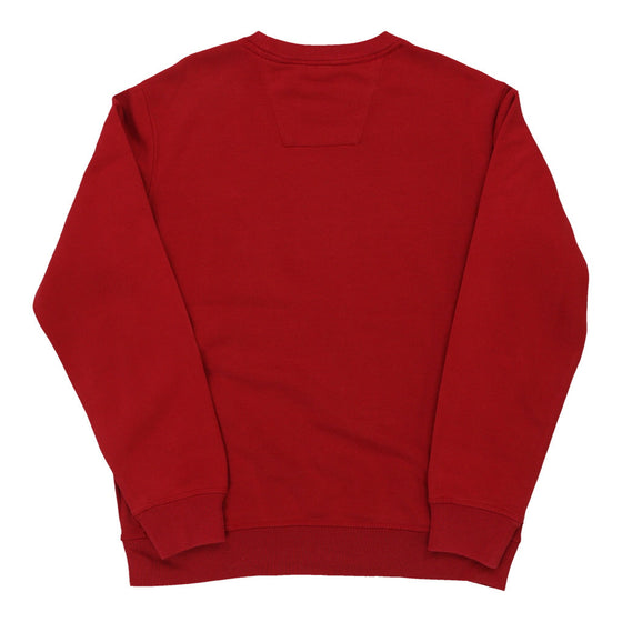 Vintage red Nautica Sweatshirt - mens medium