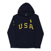 Vintage navy USA Ralph Lauren Hoodie - mens large