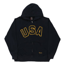  Vintage black USA Ralph Lauren Hoodie - mens x-large