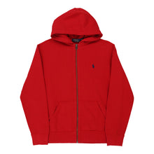  Vintage red Ralph Lauren Hoodie - mens medium