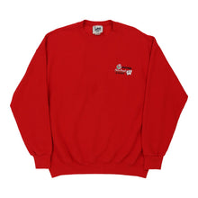  Vintage red Wisconsin Badgers Lee Sport Sweatshirt - mens x-large