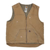 Vintage beige Lightly Worn Carhartt Gilet - mens xx-large