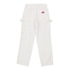 Vintage white Dickies Carpenter Trousers - womens 28" waist