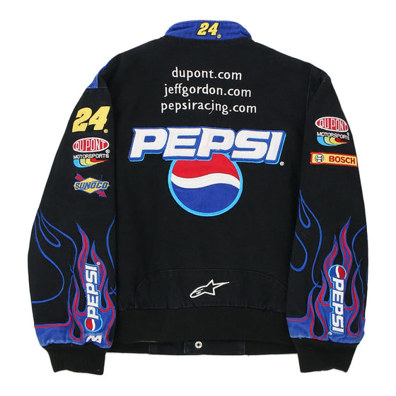 Vintage black Age 5-6 Pepsi Jh Designs Jacket - boys small