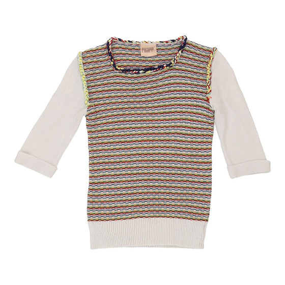 Vintage multicoloured Age 10-11 Frapp Top - girls small