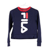 Vintage navy Age 8-9 Fila Sweatshirt - girls medium