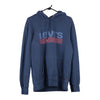 Vintage blue Levis Hoodie - mens medium