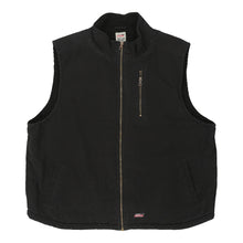  Vintage black Dickies Gilet - mens xx-large