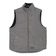  Vintage grey Dickies Gilet - mens large