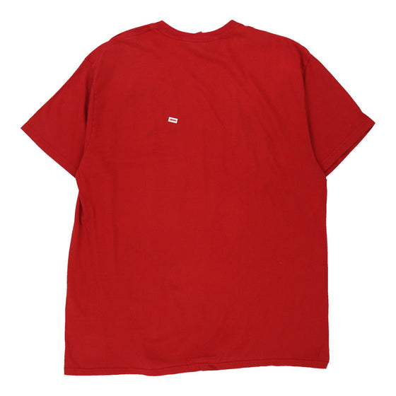 Vintage red Nike T-Shirt - mens x-large