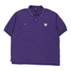 Vintage purple Washington  Nike Polo Shirt - mens x-large